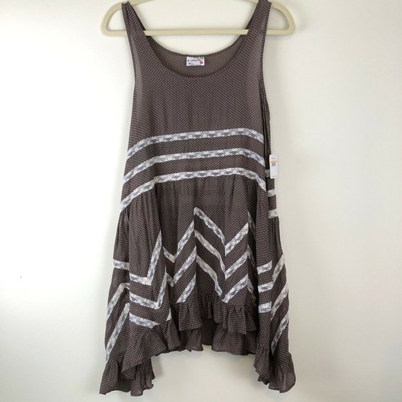 Intimately Free Polka Dot Tunic Tank - Picture 2 of 8